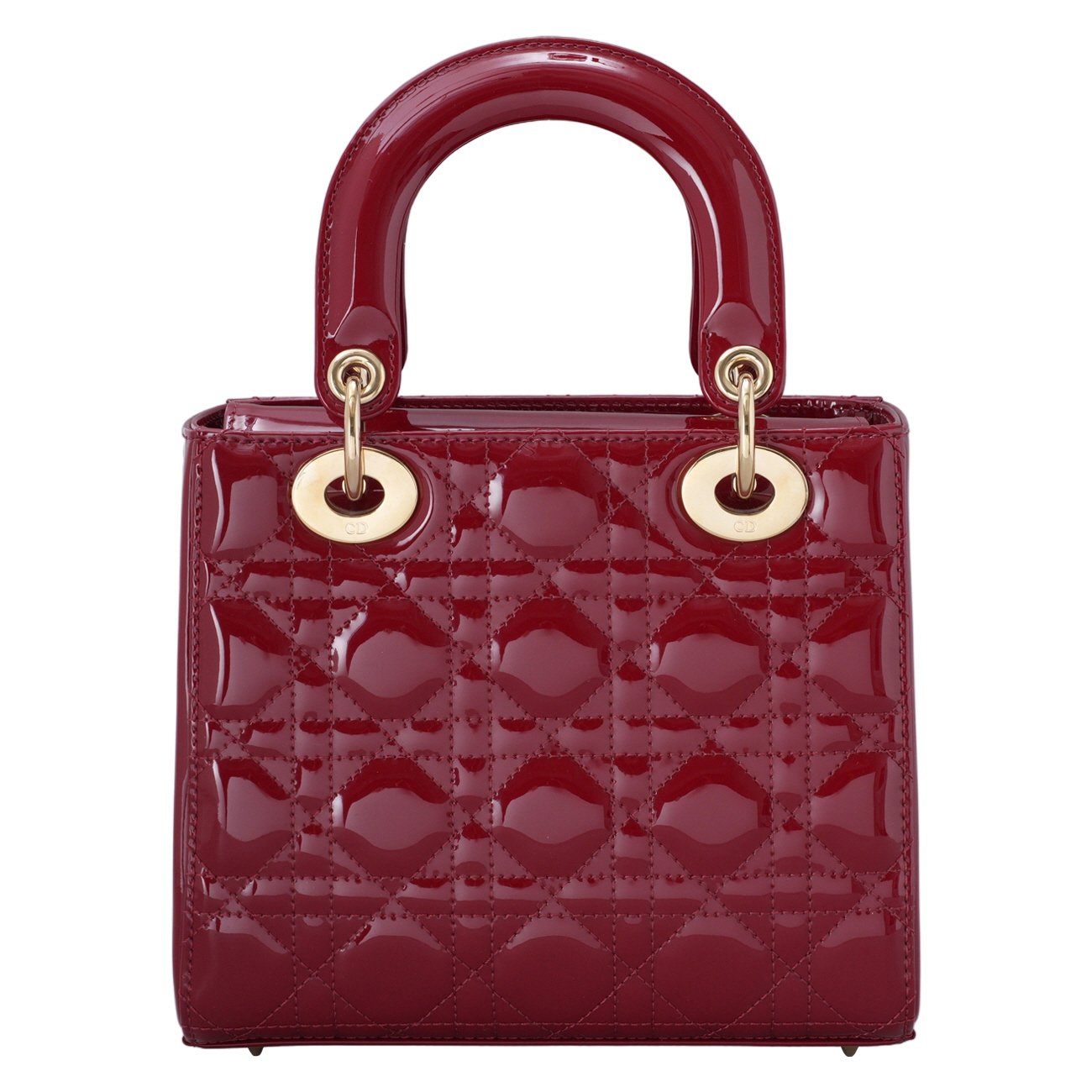CHRISTIAN DIOR(USED)크리스찬디올 레이디디올 페이던트 스몰 레드